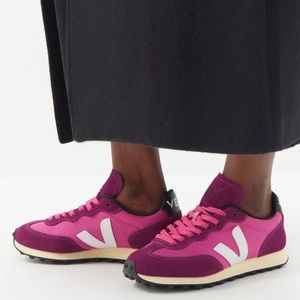 Veja Rio Branco suede and mesh trainer